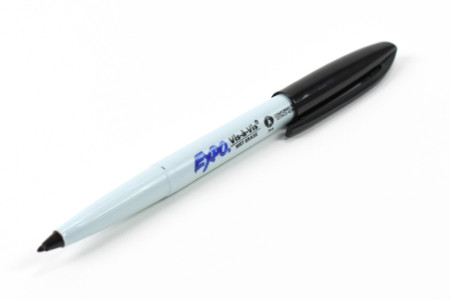 Expo® Vis-a-vis Fine Tip Black Wet Erase Markers Creative Safety Supply