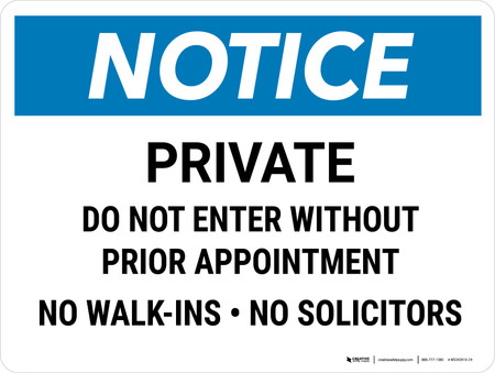 Notice: Please Wait In The Waiting Room Until Your Name Is Called Portrait - Wall Sign - Foto 11