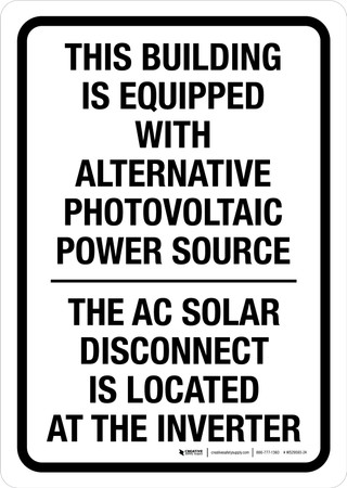This Building Is Equipped With Alternative Photovoltaic Power Source ...