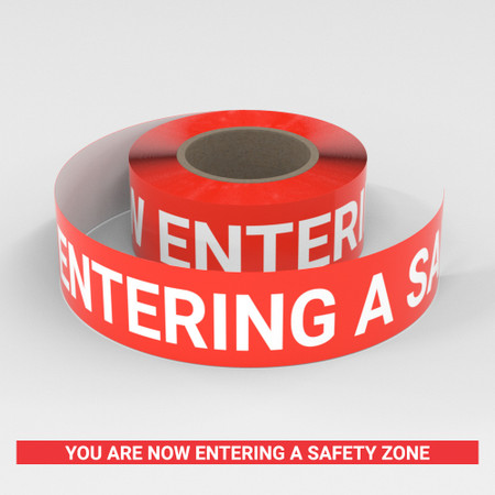 You Are Now Entering A Safety Zone - Smart Stripe Inline Printed Floor ...