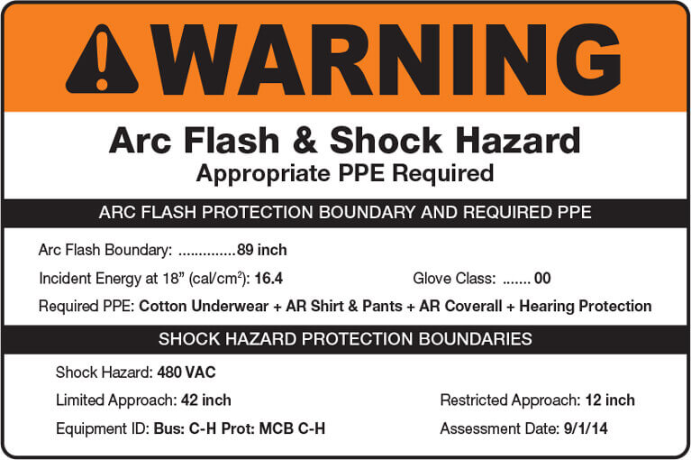 Arc Flash Creative Safety Supply