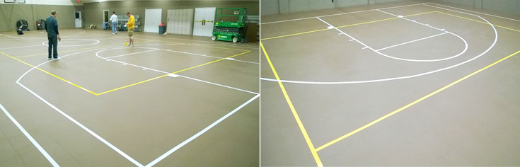 Integrity Volleyball Club Floor Tape