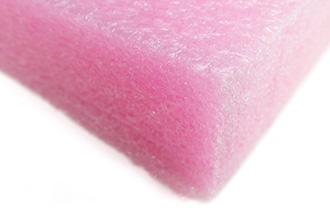 Pink ESD Foam Close up of ESD Anti Static Foam