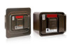 Model#3265-Surface Mount, Hinged, Dark Bronze 
Model #3274-Recessed Mount, Hinged, Dark Bronze