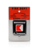 3502- Knox Gate & Key Switch on Mounting Plate