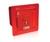 4534- Knox Remote Power Box, Recessed Mount, Single Lock, Red