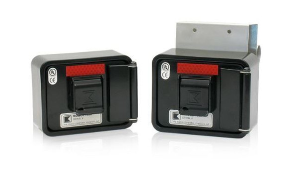 Knox Residential Box Model 1658 and 1659 in black, with and without hanger