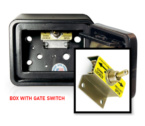 Knox Gate Box With Gate Switch
