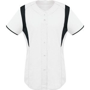 Ladies Faux Front Jersey