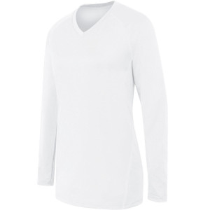 Ladies Long Sleeve Solid Jersey