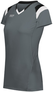 Ladies TruHit Tri-Color Short Sleeve Jersey