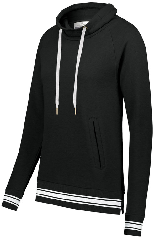 Ladies Ivy League Funnel Neck Pullover