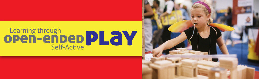 Learning through open-ended self-active play