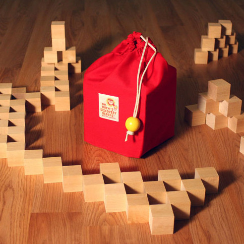 64 Cubes w/Red Bag