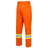 Pioneer 4461 Ultra Cool Cotton Safety Pants - HI-Viz Orange | Safetywear.ca