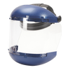 S38110 Dual Grown Face Shield with Ratcheting Headgear - Clear Tint - Uncoated | Safetywear.ca