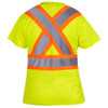 Pioneer 6949 Women's Birdseye Safety T-shirt - Hi-Viz Yellow | Safetywear.ca