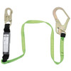 Peakworks SA-5402-6 Shock Absorbing Lanyard - Snap & Foam Hooks - 6' (1.8M) | Safetywear.ca