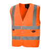 Pioneer 6885/6886 Polyester Trricot Hi-Vis Safety Vest with 2" Tape | SafetyWear.ca