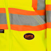Pioneer 6925W Women's Fleece Hoodie - Hi-Viz Yellow | Safetywear.ca