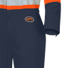 Pioneer 5514WBB 2-Tone Women's Poly/Cotton Safety Coveralls - Orange/ Navy | Safetywear.ca