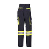 Pioneer Convertible Zip-Off Safety Cargo Pants - Hi-Vis Navy | SafetyWear.ca