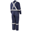 Pioneer 4481T Flash-Guard® Hi-Vis FR/ARC-Rated Welding Coveralls (Tall) - Navy | SafetyWear.ca