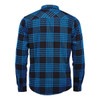 Stormtech FTX-1 Men's Santa Fe Long Sleeve Shirt - Back | Blue/ Black