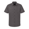 Stormtech SBR-1 Men's Molokai Short Sleeve Shirt - Front | Carbon/ Black