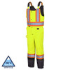 Pioneer 5041BB Quilted 100% Waterproof Overalls - Hi-Viz Yellow/Green | Safetywear.ca