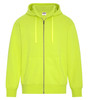 ATC WERK422 Heavyweight Fleece Full Zip Hood | Safety Yellow