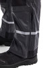 BLAKLADER 1387 Reflective Rain Suspender Pants | Black