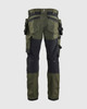 BLAKLADER 1604 Caldera Max Pants | Forest Night/ Black