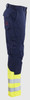 BLAKLADER 1611 Flame Resistant Visibility Pants | Navy Blue/ Hi-Vis Yellow