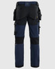 BLAKLADER 1622 4-Way stretch Work Pants | Dark Navy/ Black