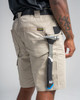 Ripstop Shorts White/Dark grey | STONE