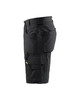 Ripstop Shorts White/Dark grey | BLACK