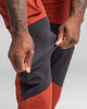 BLAKLADER 1655 Service Pants with Stretch | Burned Red/ Black