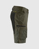 BLAKLADER 1656 Service Shorts With Stretch | Olive Green/ Black
