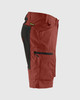 BLAKLADER 1656 Service Shorts With Stretch | Burned Red/ Black