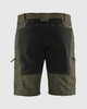 BLAKLADER 1656 Service Shorts With Stretch | Olive Green/ Black