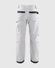 BLACKLADER 1690 Ripstop Pants | White/ Dark Grey