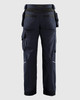 BLACKLADER 1691 Ripstop Pants With Utility Pockets | Black