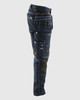 BLACKLADER 1990 Craftsman Stretch X1900 Trousers | Navy Blue/ Black