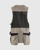 BLAKLADER 3115 Ripstop Kangaroo Mesh Vest | Stone