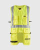 BLAKLADER 3127 Hi-Vis Ripstop Utility Vest | Hi-Vis Yellow