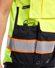 BLAKLADER 3137 US Women's Hi-Vis Vest | Hi-Vis Yellow/ Black