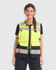 BLAKLADER 3137 US Women's Hi-Vis Vest | Hi-Vis Yellow/ Black