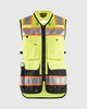 BLAKLADER 3137 US Women's Hi-Vis Vest | Hi-Vis Yellow/ Black