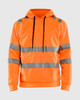 BLAKLADER Hi-Vis 3442 Hooded Sweatshirt | Hi-Vis Orange